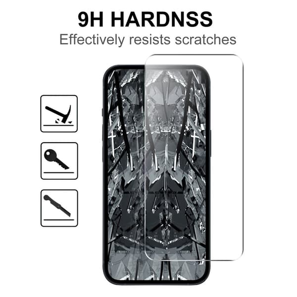 iPhone 17 Skärmskydd 0.2mm Härdat Glas 2-Pack