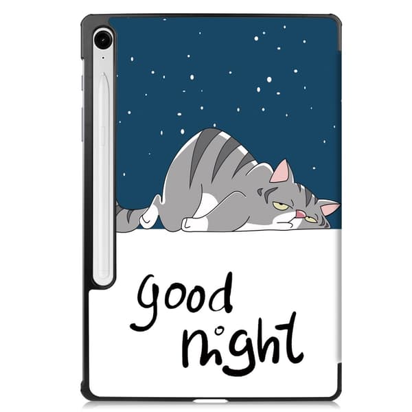 Samsung Galaxy Tab S10 FE Fodral Tri-fold Katt