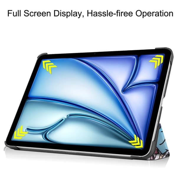 Apple iPad Air 11 8th Gen (2026) Fodral Tri-fold Graffiti