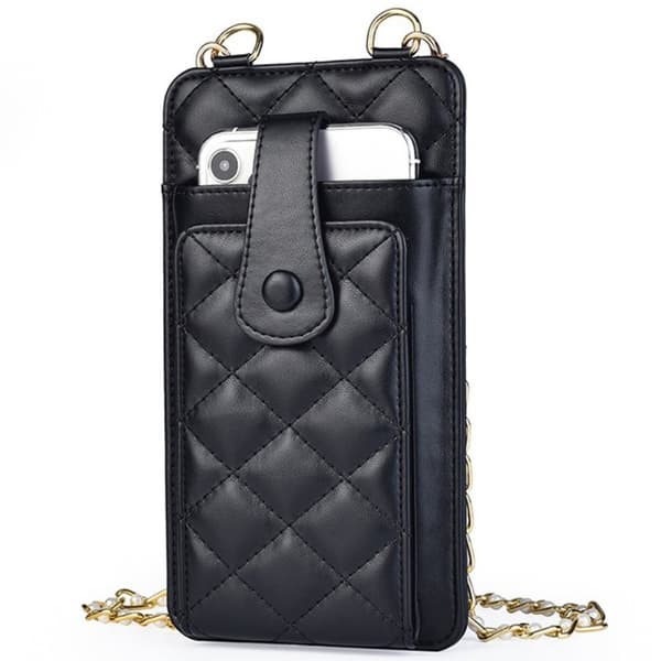 Crossbody Phone Wallet svart