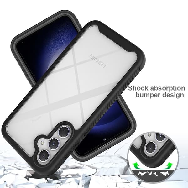 360 Full Cover Edge Case Samsung Galaxy A36 Black