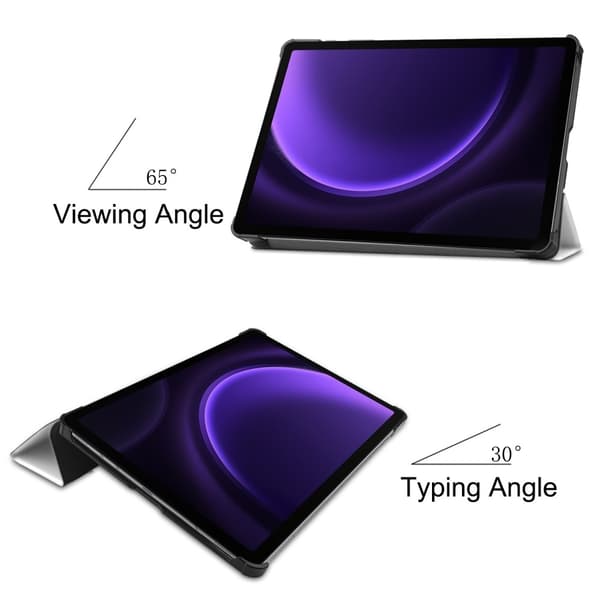 Samsung Galaxy Tab S10 FE Fodral Tri-fold Katt