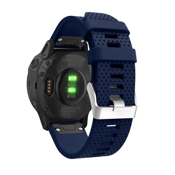 Silikonarmband Garmin Fenix 6S Pro Blå