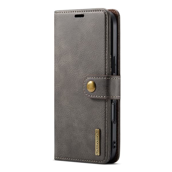 DG.MING 2-in-1 Magnet Wallet iPhone Air Brown