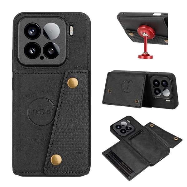 Skal Med Plånbok Xiaomi 15 Svart