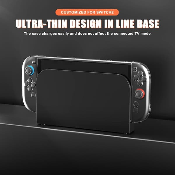 Nintendo Switch 2 Case TPU Clear
