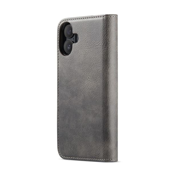 DG.MING 2-in-1 Magnet Wallet iPhone 17 Brown