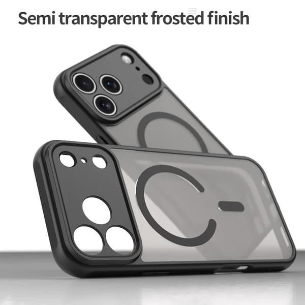 Mobilskal till iPhone 18 Pro Max inkl. skärmskydd MagSafe Grön