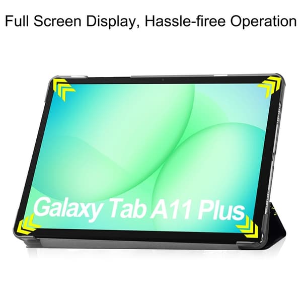 Samsung Galaxy Tab A11 Plus Fodral Tri-fold Don't Touch Me