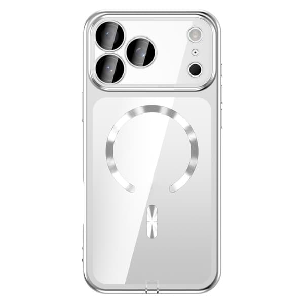 Mobilskal MagSafe till iPhone 18 Pro Max Silver
