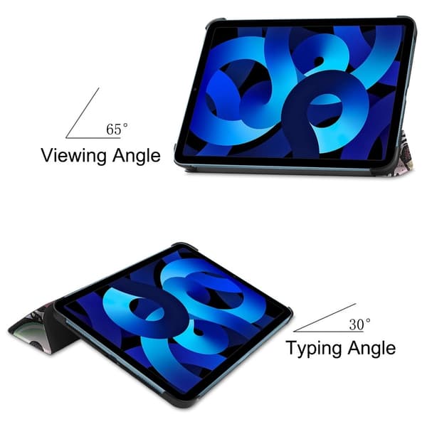 Apple iPad 11 11th Gen (2025) Fodral Tri-fold Graffiti
