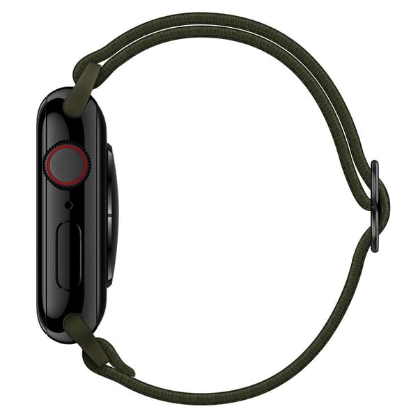 Elastiskt Nylonarmband Apple Watch Series 11 42mm Grön