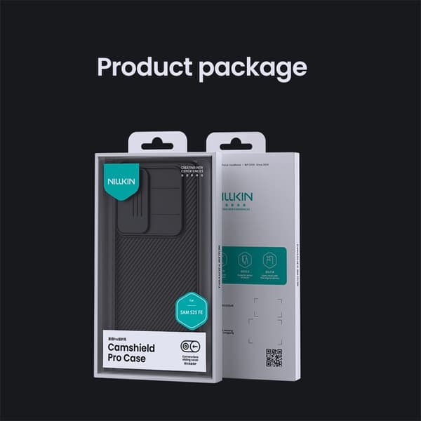 Nillkin CamShield Skal Samsung Galaxy S25 FE Svart