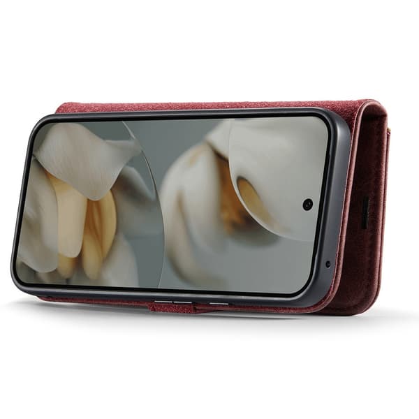 DG.MING 2-in-1 Magnet Wallet Google Pixel 10 Pro Red