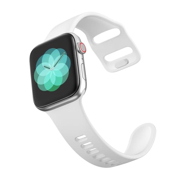 Silicone Band Apple Watch Ultra 3 49mm White