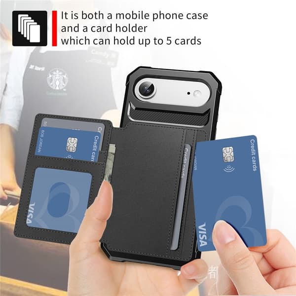 Multi-Slot Case iPhone Air Svart