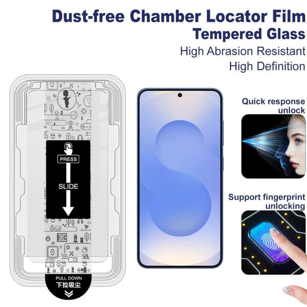 Imak Samsung Galaxy S25 Plus Screen Protector Easy Slide H Series