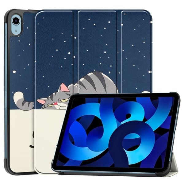 Apple iPad 11 11th Gen (2025) Fodral Tri-fold Katt