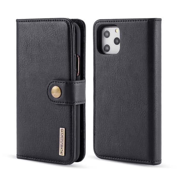 DG.MING 2-in-1 Magnet Wallet iPhone 11 Pro Black