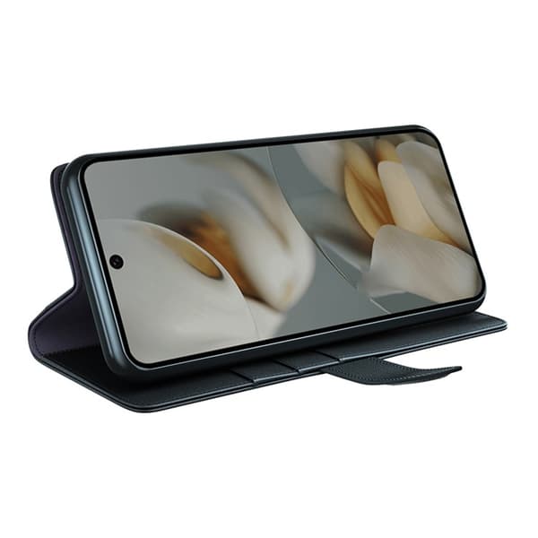 Äkta Läderfodral Google Pixel 10 Pro XL Svart
