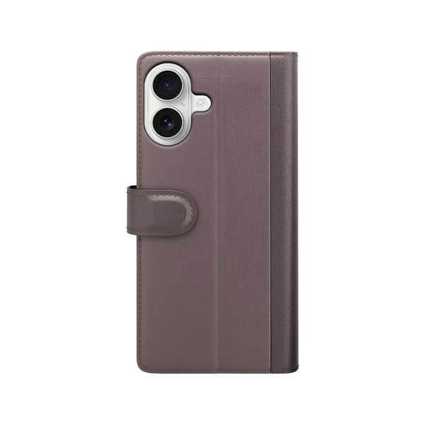Äkta Läderfodral iPhone 17 Brun