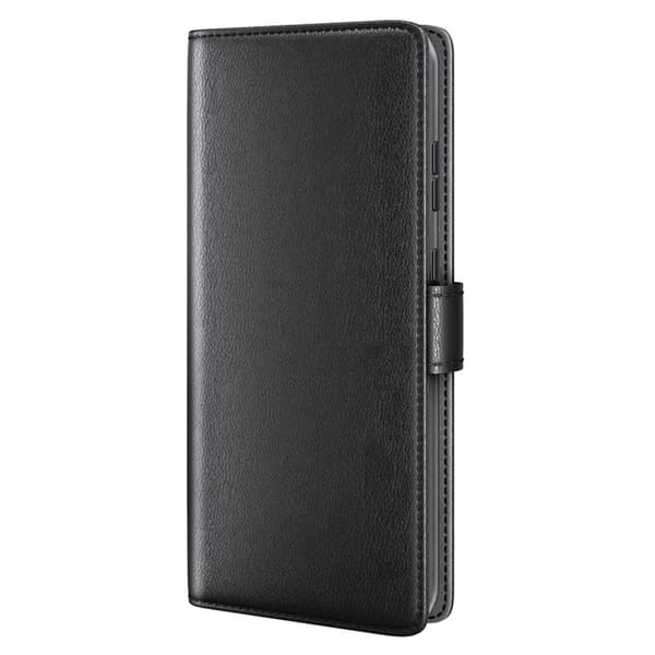 Äkta Läderfodral Samsung Galaxy S26 Plus Svart