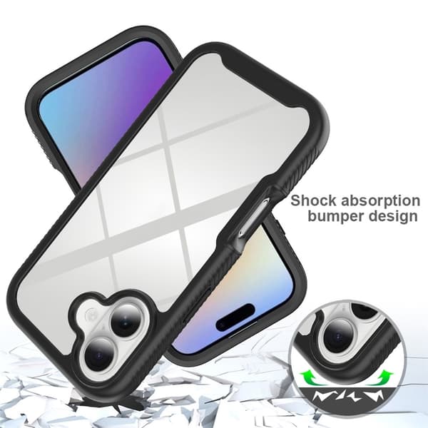 All-Round Protection Case iPhone 17 Svart