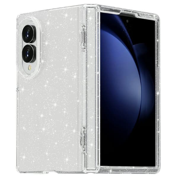 Hårdskal med glitter Samsung Galaxy Z Fold 8 Vit