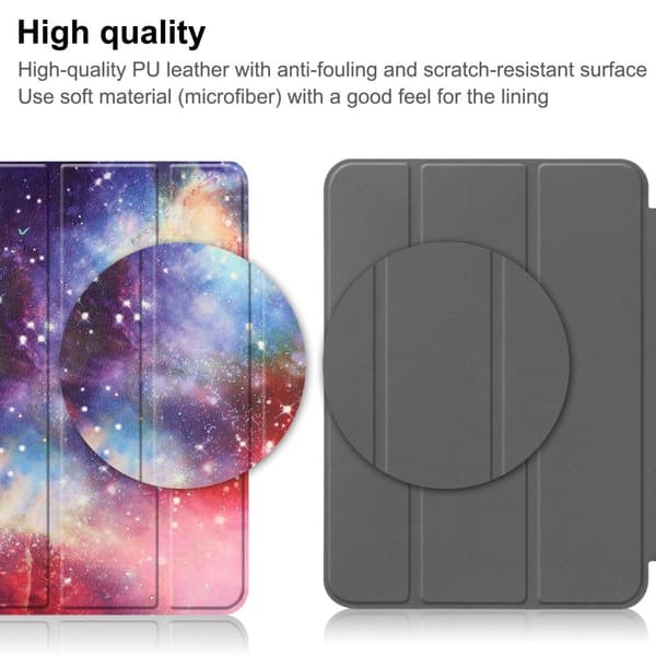 Apple iPad 11 11th Gen (2025) Fodral Tri-fold Stjärnhimmel