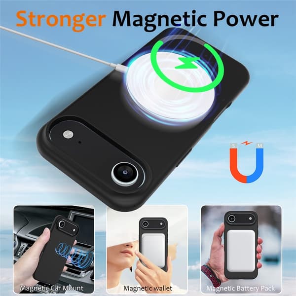 MagSafe Silikonskal iPhone Air Svart