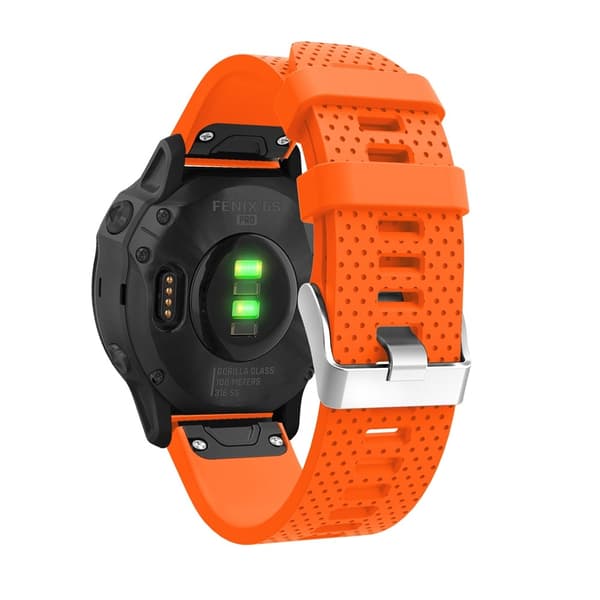 Silikonarmband Garmin Fenix 6S Orange