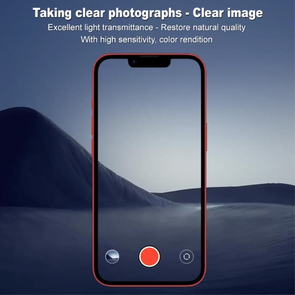 Imak Härdat Glas Linsskydd iPhone 16e Transparent