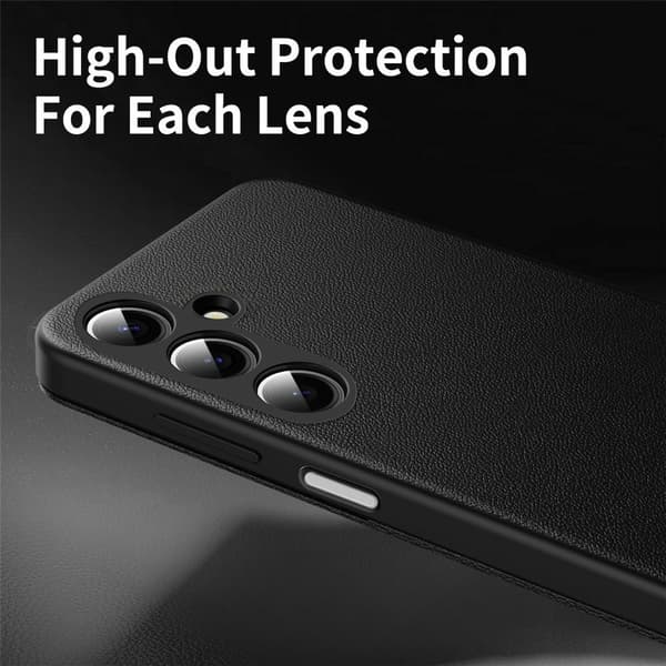 Läderfodral Smart View Samsung Galaxy A37 Svart