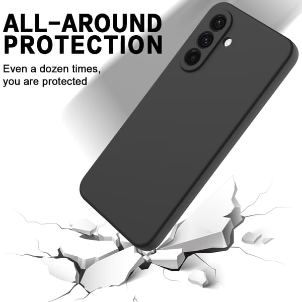 Silikonskal Samsung Galaxy S26 Plus Svart