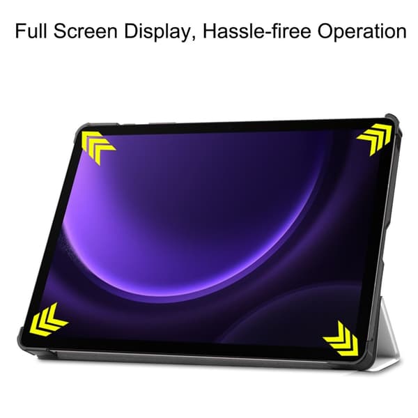 Samsung Galaxy Tab S10 FE Fodral Tri-fold Katt