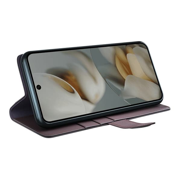 Äkta Läderfodral Google Pixel 10 Pro XL Brun