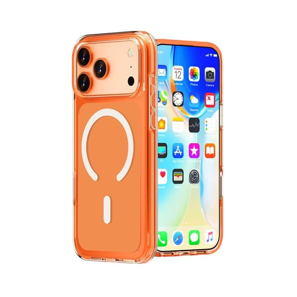 Mobilskal till iPhone 18 Pro Max MagSafe Orange