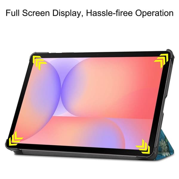 Samsung Galaxy Tab S10 Lite Fodral Tri-fold Körsbärsblommor