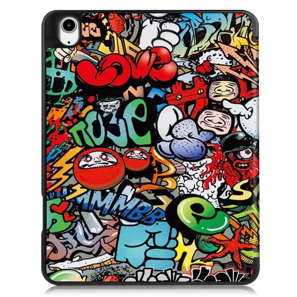 Apple iPad Air 13 3rd Gen (2026) Fodral Tri-fold Graffiti