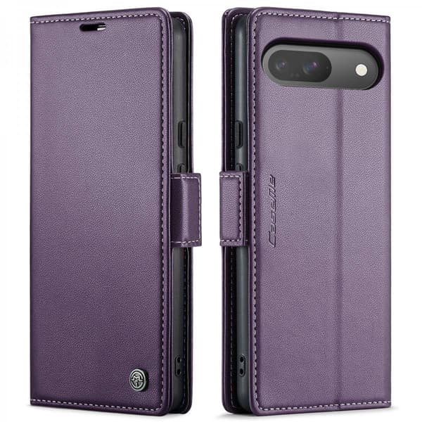 CaseMe Slim Plånboksfodral RFID-skydd Google Pixel 10 Pro Lila
