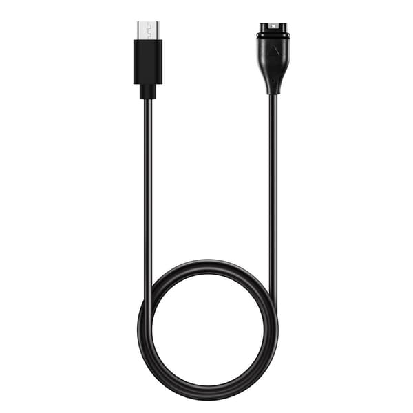 Laddningskabel USB-C Garmin Fenix 7X 1m Svart