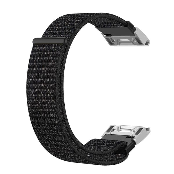 Nylonarmband Garmin Fenix E 47mm Svart