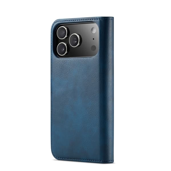 DG.MING 2-in-1 Magnet Wallet iPhone 17 Pro Blue