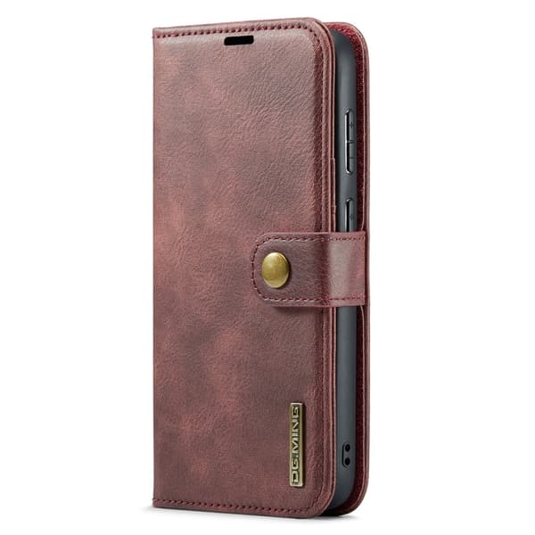 DG.MING 2-in-1 Magnet Wallet Samsung Galaxy A36 Red