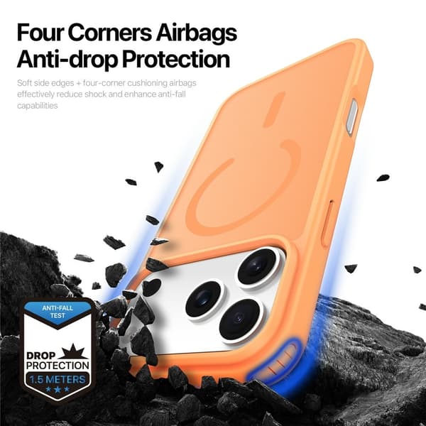 Dux Ducis Yind Series Case MagSafe iPhone 17 Pro Orange