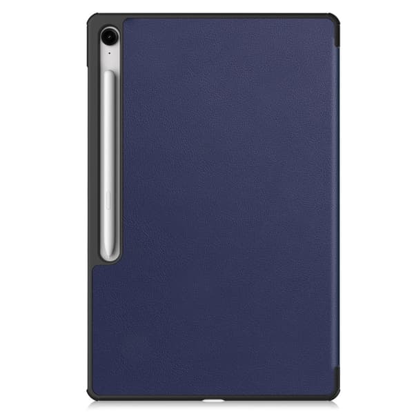 Samsung Galaxy Tab S10 FE Plus Fodral Tri-Fold Med Pen-hållare Blå