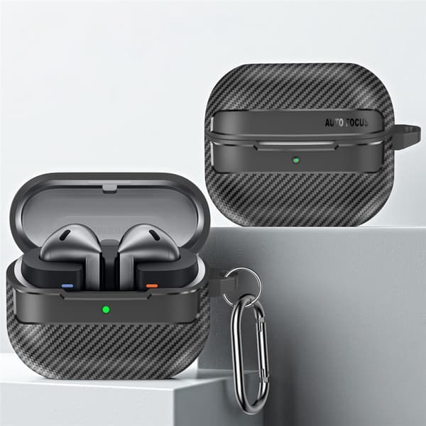 Carbon Case Samsung Galaxy Buds 3 FE Svart