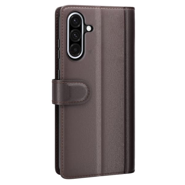 Äkta Läderfodral Samsung Galaxy A36 Brun