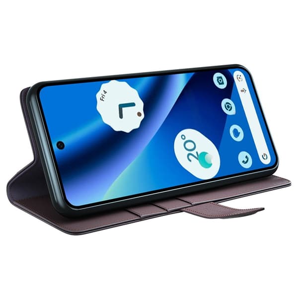Äkta Läderfodral Google Pixel 10a Brun