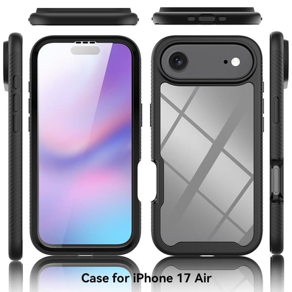 360 Heltäckande Skal iPhone Air Svart